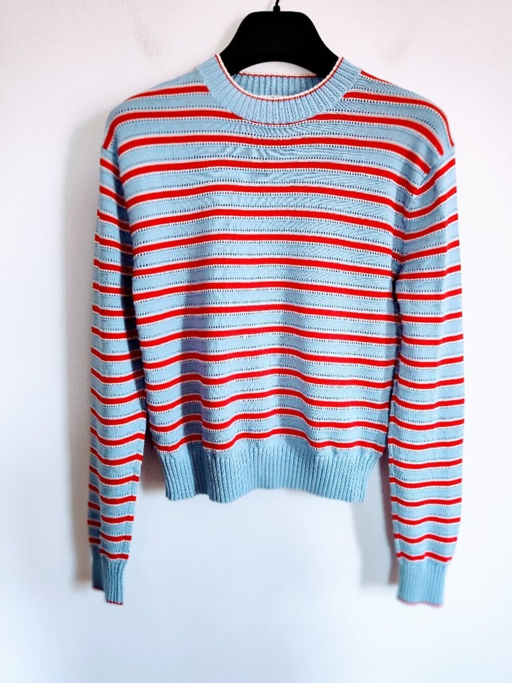 Madewell Multi Stripe Pointelle Sweater